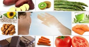 10 alimentos que protegem do sol