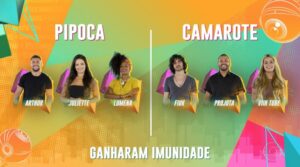 6 primeiros imunes do BBB 21