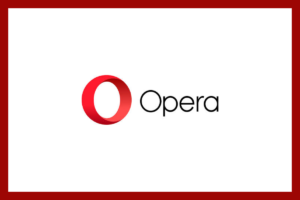 Logo do navegador Opera