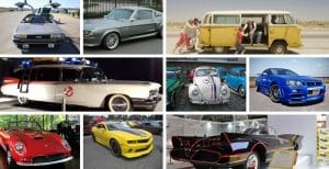 melhores carros de cinema