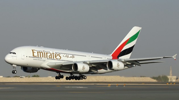 Avião Emirates Airlines