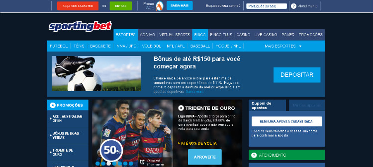 Site de apostas Sportingbet