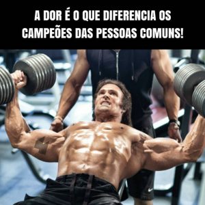 A dor é o que diferencia os campeões das pessoas comuns! - Frases de motivação