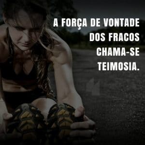 A força de vontade dos fracos chama-se teimosia. - Marie Von Ebner-Eschenbach