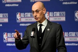 Adam Silver informa que a temporada da NBA ficará pelo menos 30 dias parada por conta do Coronavírus