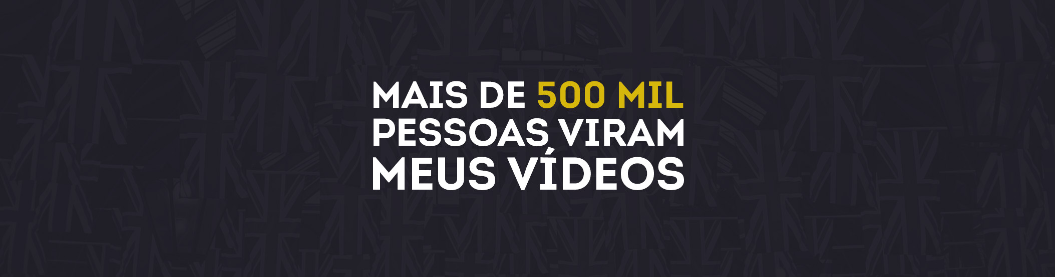 Mais de 500 mil views de Vídeos do Inglês do Jerry Mais de 500 mil views de Vídeos do Inglês do Jerry