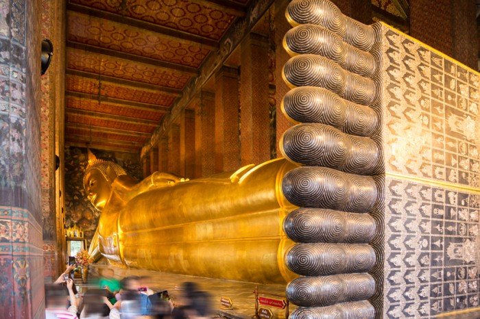 Buda deitado de Bangkok