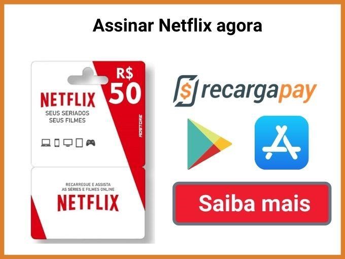Como pagar Netflix com RecargaPay
