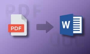 Converter PDF para Word no Windows