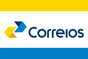 Imagem mostrando a logo dos correios