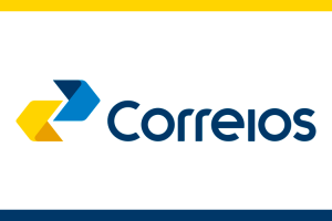 Imagem mostrando a logo dos Correios