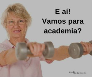 E aí - vamos para academia - frases de incentivo