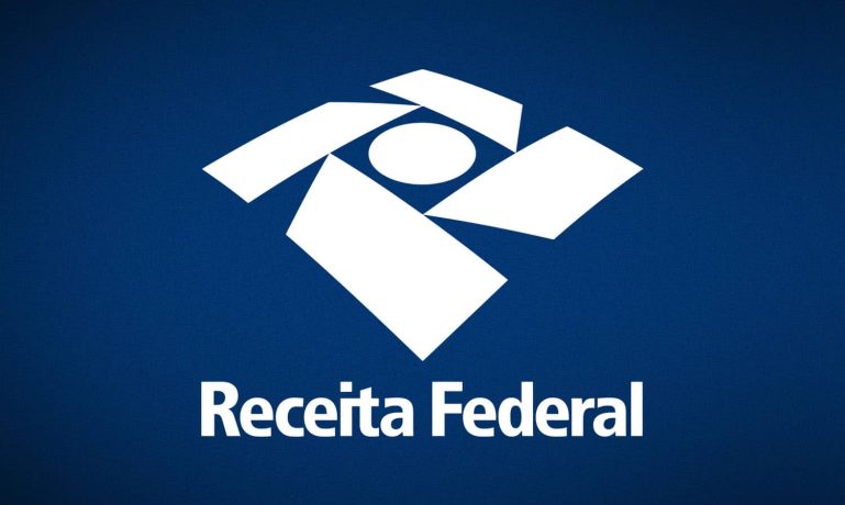 Logo da Receita Federal, onde será possível receber a restituição do imposto de renda