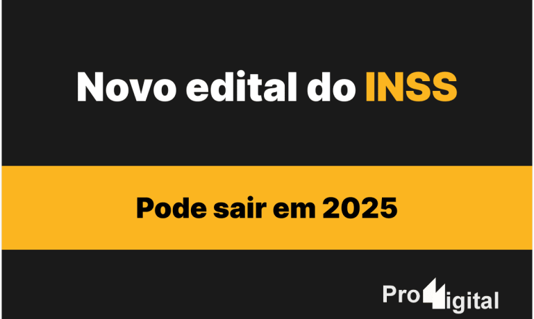 Novo edital do INSS pode sair em 2025