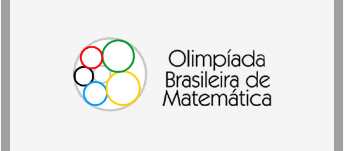 Imagem da logo da Olimpíada Brasileira de Matemática