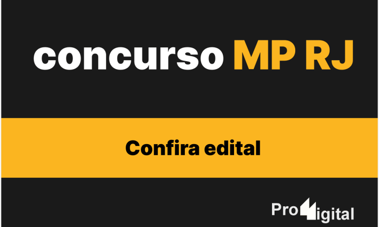 Confira edital do concurso MP RJ