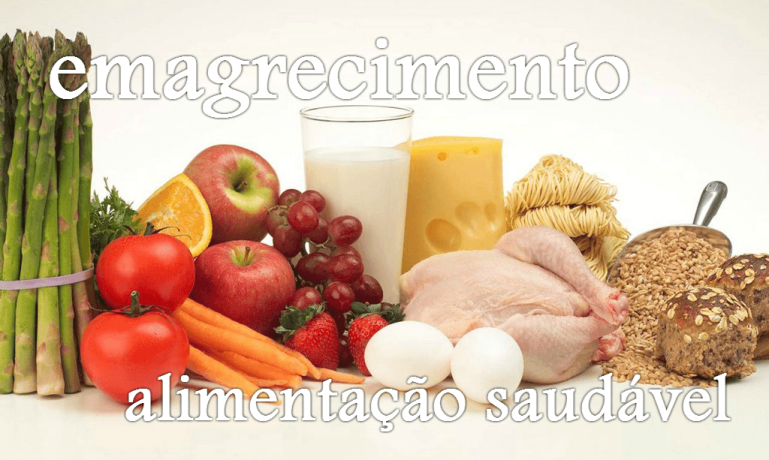 Emagrecimento com alimentação saudável