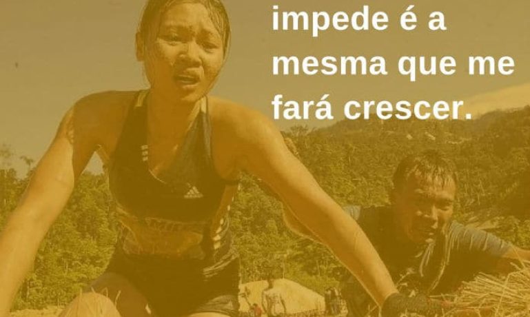 A dor que me impede é a mesma que me fará crescer. - frases de incentivo