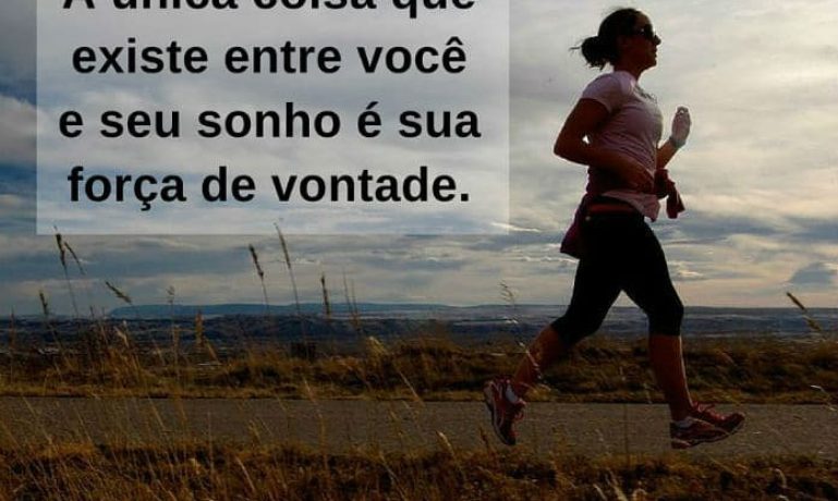 A única coisa que existe entre você e seu sonho é sua força de vontade. - frases de incentivo