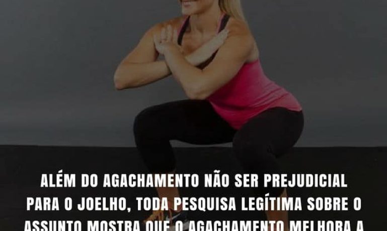 Frases de motivação - agachamento estabilidade do joelho