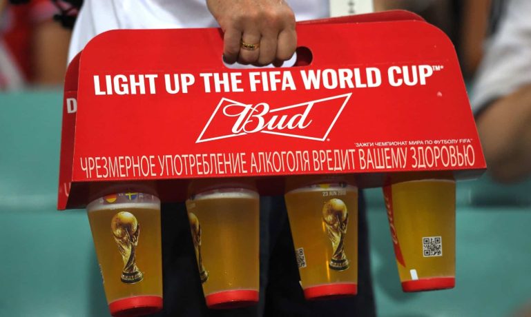 Budweiser na copa do mundo do qatar