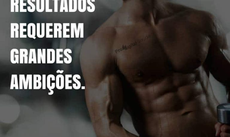 Frases de motivação - Grandes resultados requerem grandes ambições.