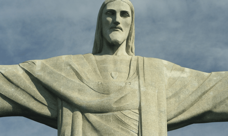 Imagem do Cristo Redentor representando os Concursos previstos no RJ