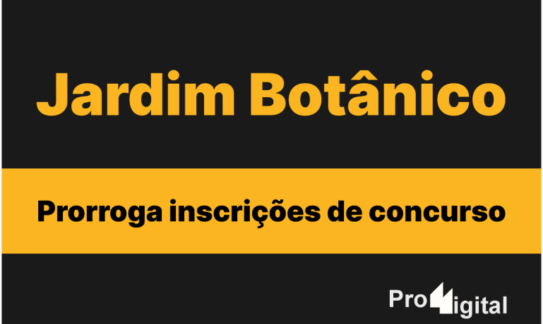 Imagem que representa o Jardim Botânico prorroga inscrições de concurso