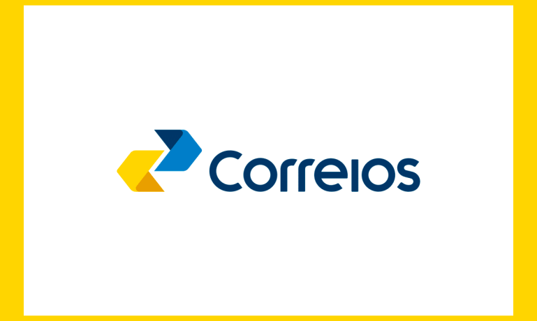 Imagem da logo dos correios