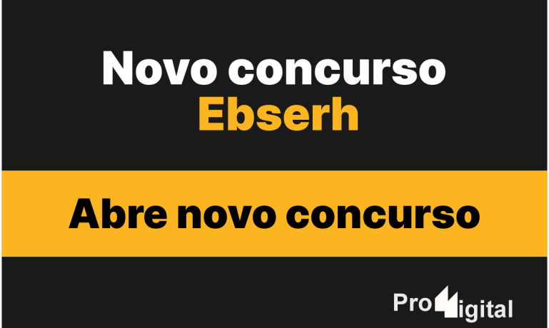 Novo concurso Ebserh