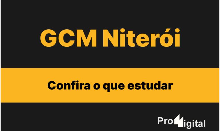 Imagem que representa o que estudar para o concurso GCM Niterói