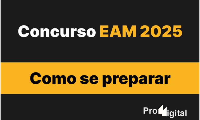 Como se preparar para passar no Concurso EAM 2025