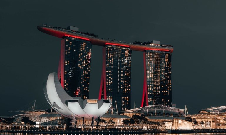 Marina Bay Sands o hotel-cassino mais luxuoso da Ásia