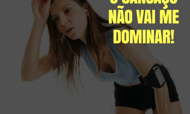 O cansaço não vai me dominar! - frases de motivação