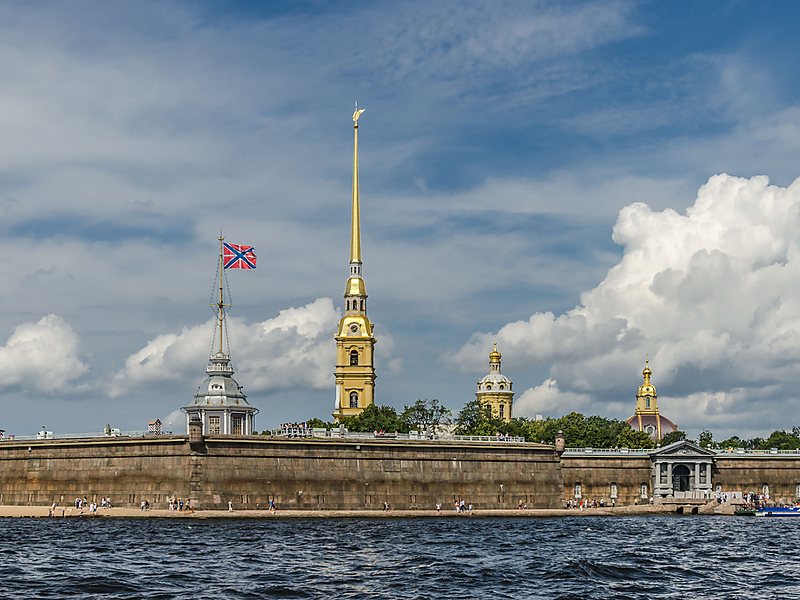 Fortaleza de Pedro e Paulo em São Petersburgo