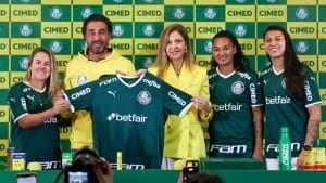 Futebol feminio - Palmeiras patrocínio cimed