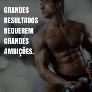 Frases de motivação - Grandes resultados requerem grandes ambições.