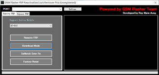 GSM Flasher FRP Tool
