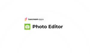 Icecream Photo Editor