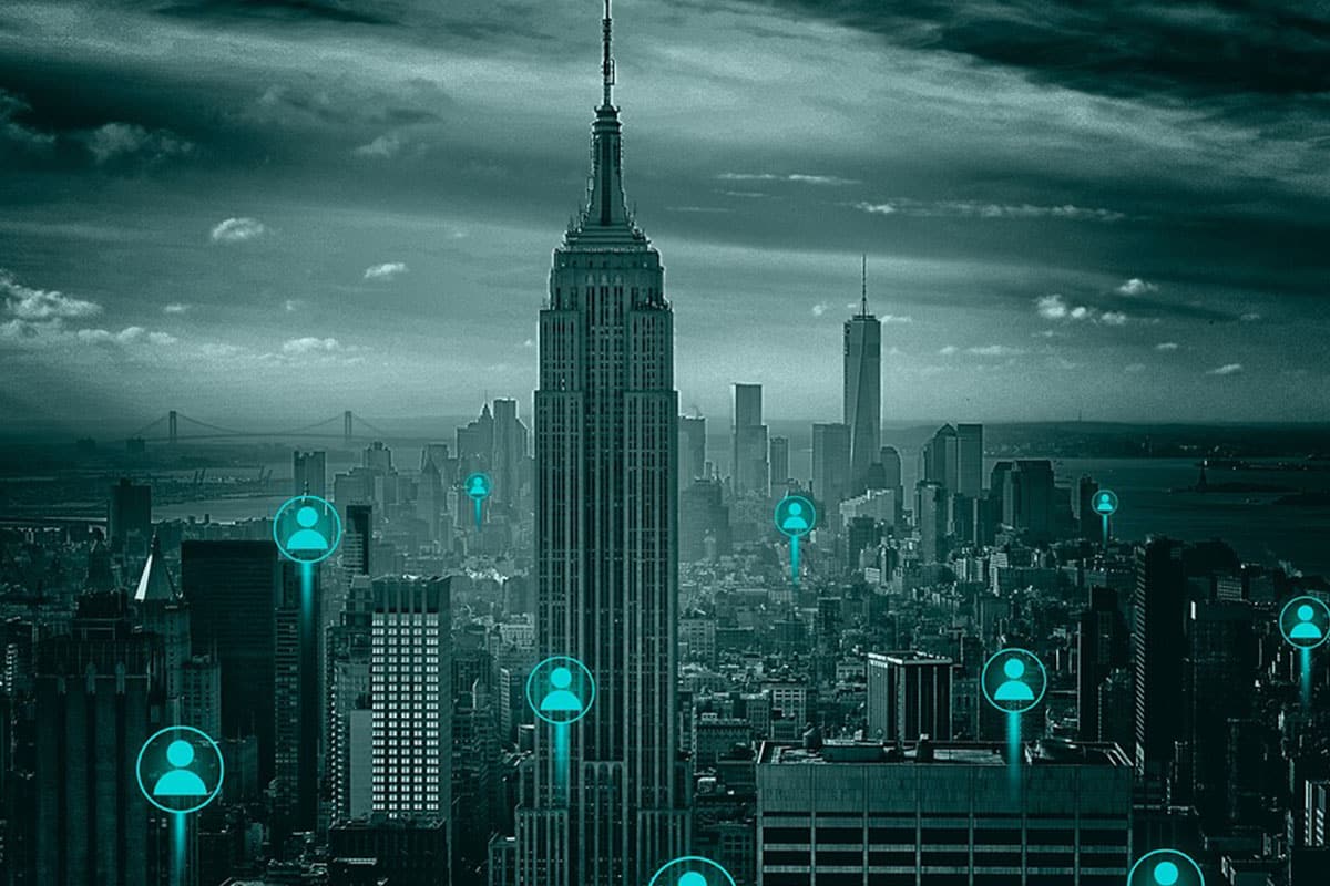 Imagem mostrando várias redes wi-fi's