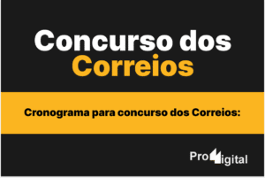 Cronograma para concurso dos Correios: veja dicas para estudar há um mês das provas