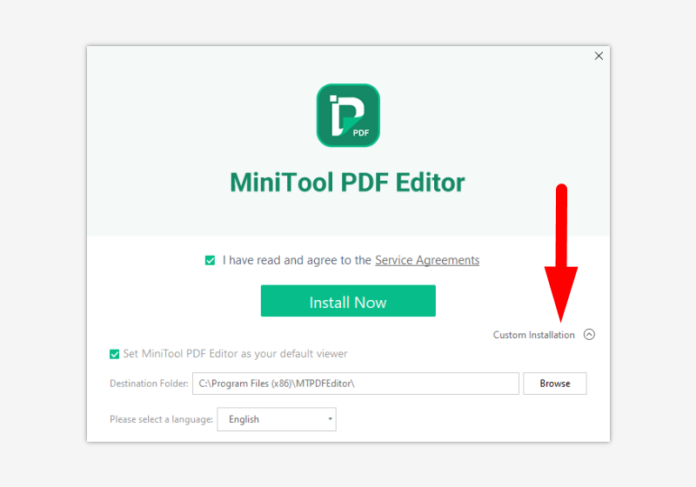 Minitool PDF Editor • Proddigital