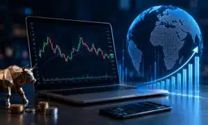 escolher um broker para investir, gráfico de candles