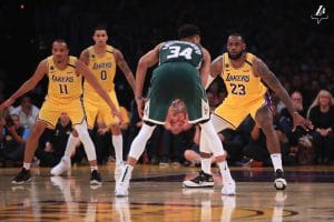 Lebron James comanda Lakers em vitória contra Bucks