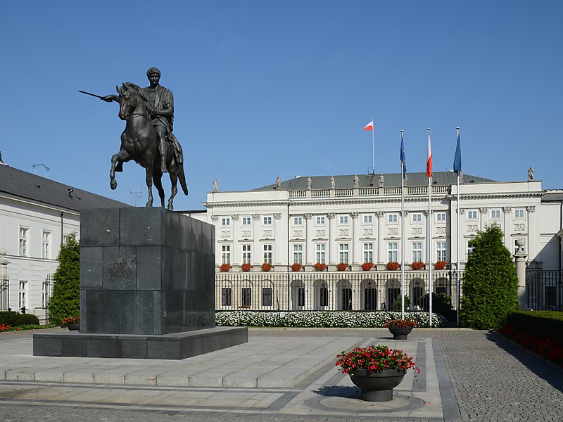 Pałac Prezydencki de Varsóvia