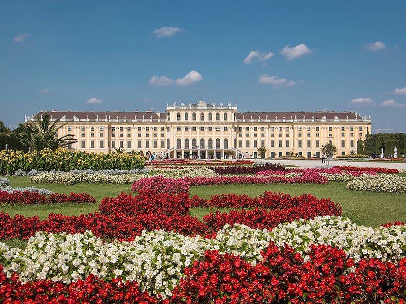 Palácio de Schonbrunn em Viena