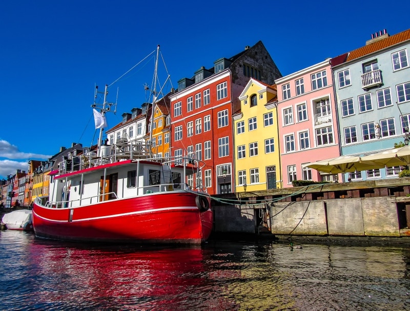 Porto de Nyhavn Copenhague – Dinamarca