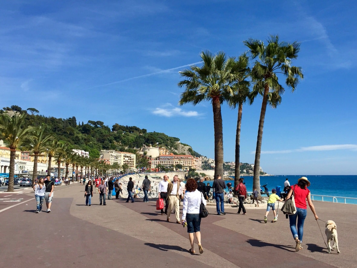 Promenade des Anglais em Nice