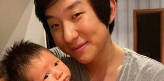 Pyong Lee posta vídeo super fofo do filho
