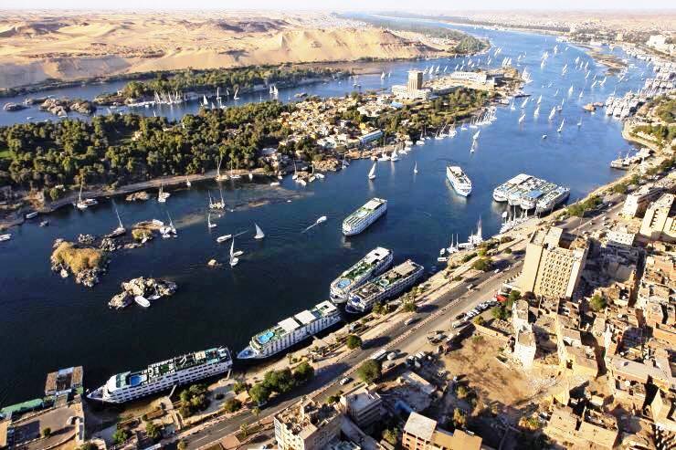 Rio Nilo no Cairo
